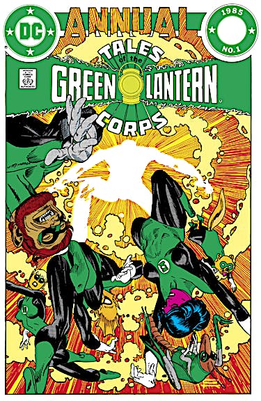 Tales of the Green Lantern Corps Annual #1 preview images