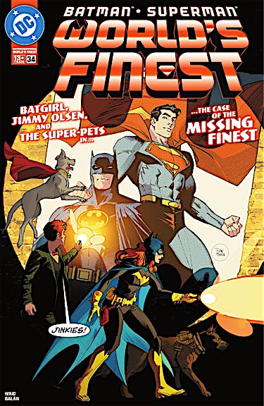Batman/Superman: World's Finest #34 preview images