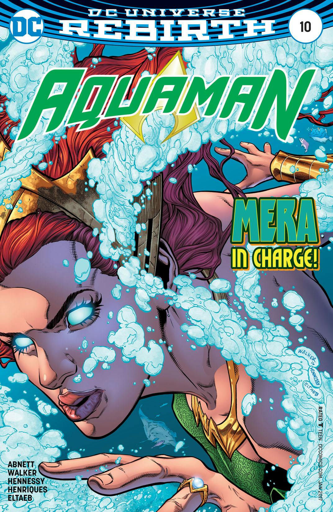 Aquaman (2016-) #10 preview images