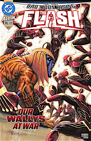 The Flash #22 preview images