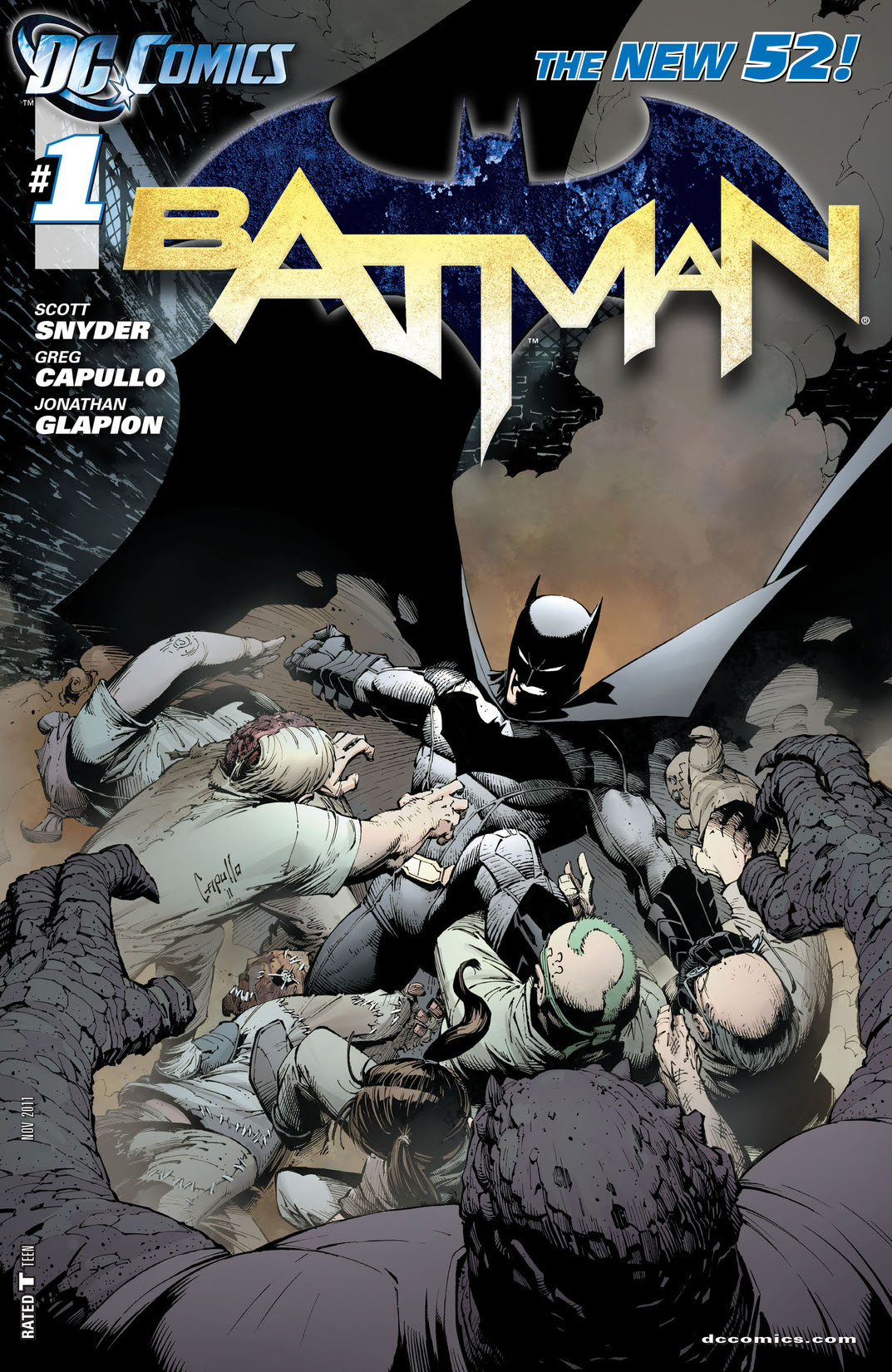 Batman (2011-) #1 preview images
