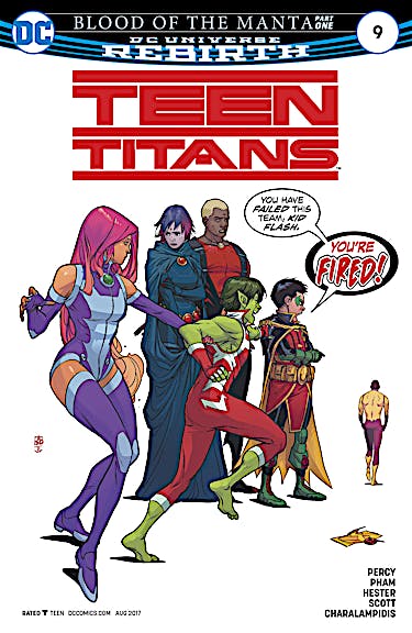 Teen Titans (2016-) #9 preview images