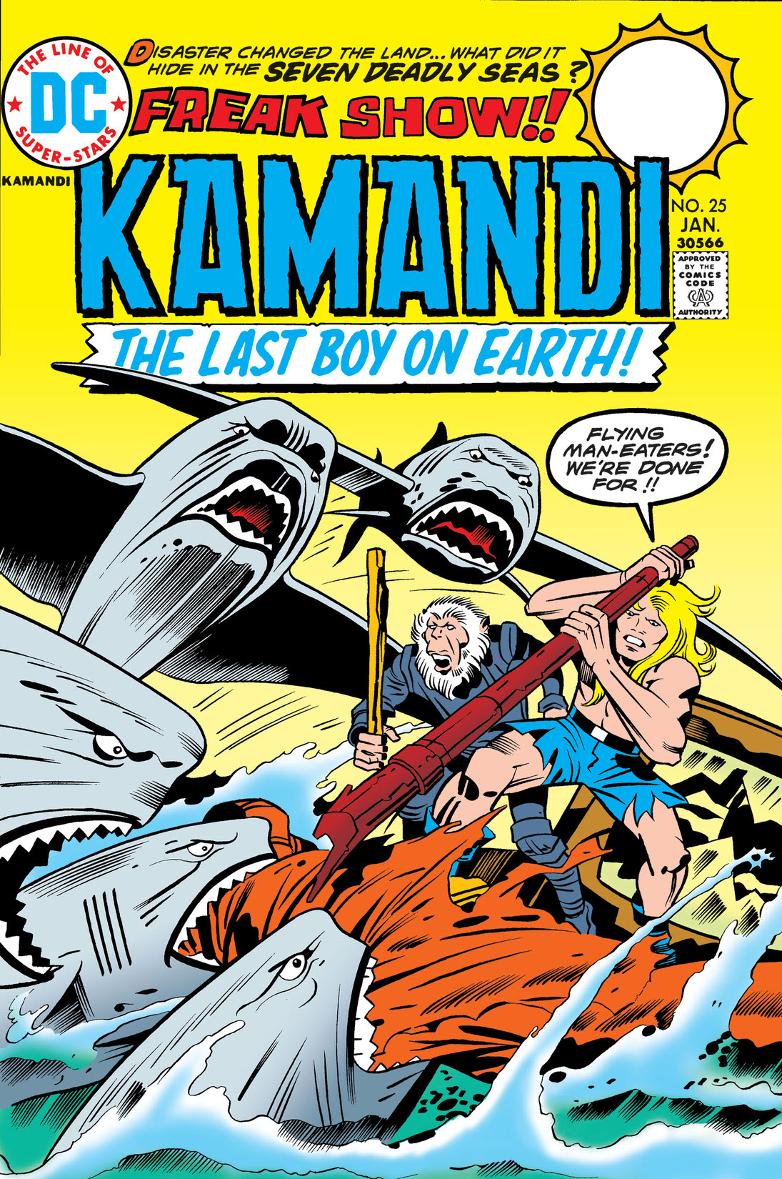 Kamandi: The Last Boy on Earth #25 preview images