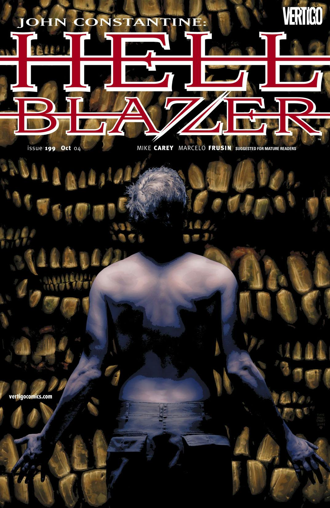 Hellblazer #199 preview images