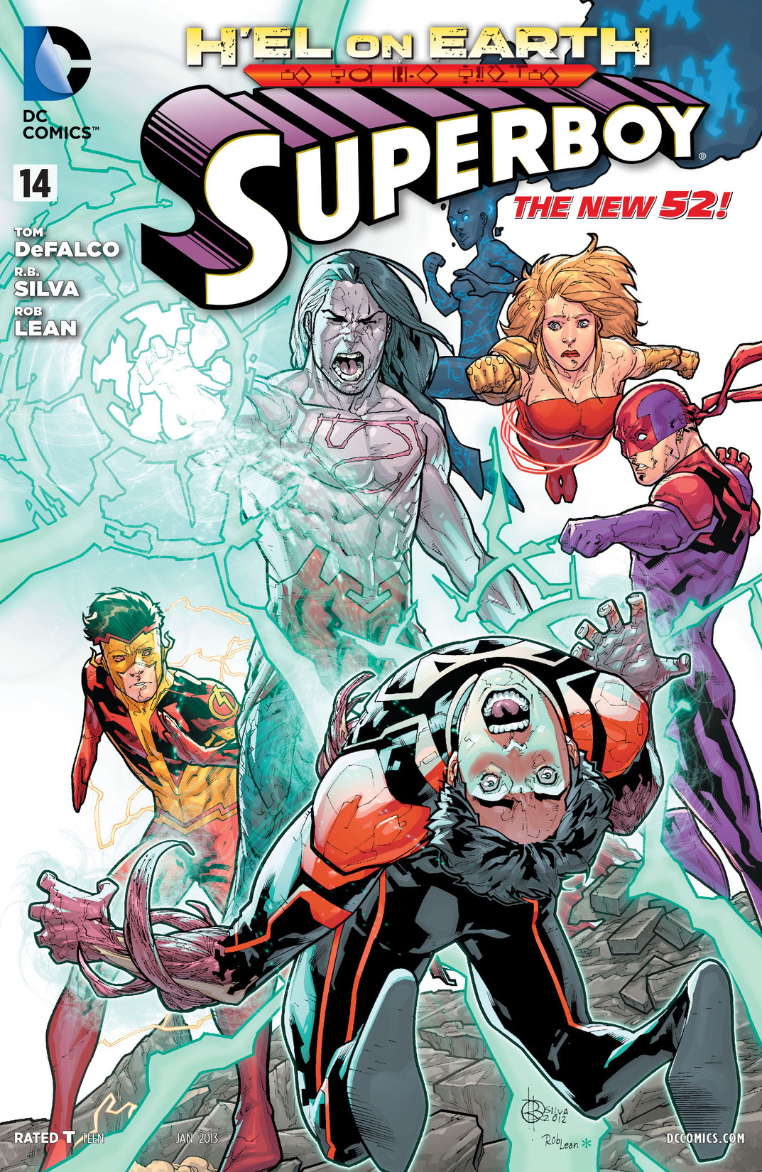 Superboy (2011-) #14 preview images