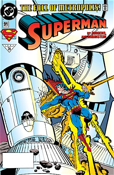 Superman (1986-) #91 preview images