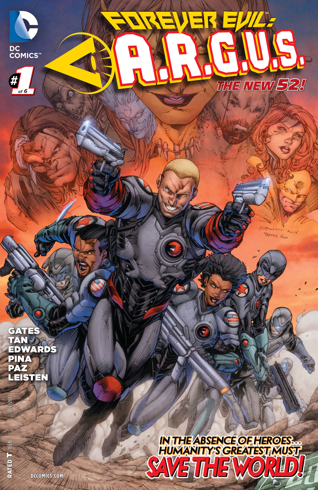 Forever Evil: A.R.G.U.S. #1 preview images