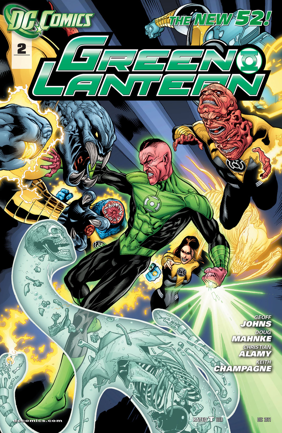 Green Lantern (2011-) #2 preview images
