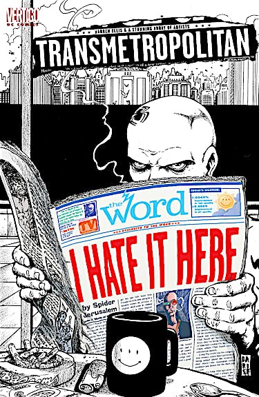 Transmetropolitan: I Hate It Here #1 preview images
