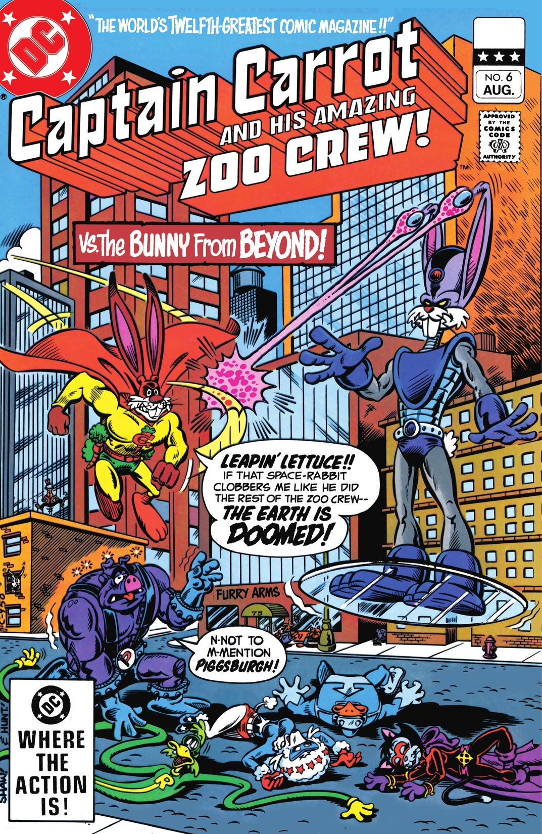 Captain Carrot and His Amazing Zoo Crew #6 preview images