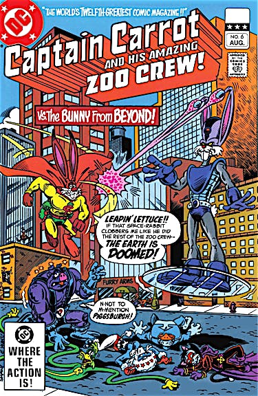Captain Carrot and His Amazing Zoo Crew #6
