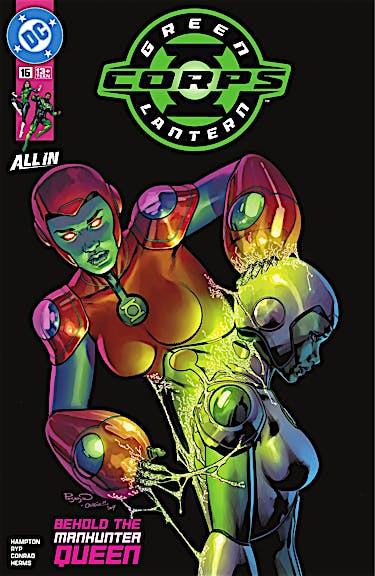 Green Lantern Corps #16 preview images