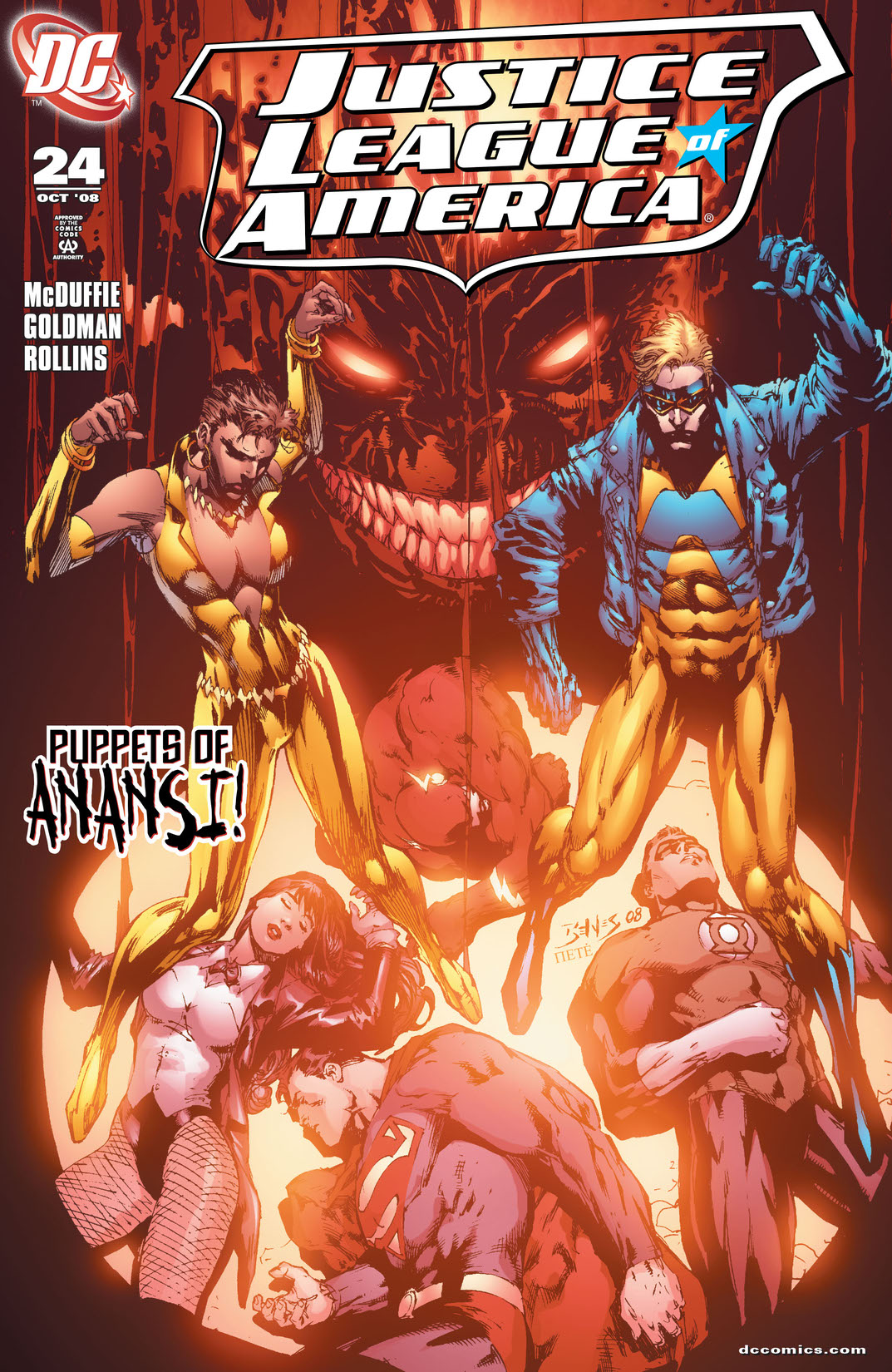Justice League of America (2006-) #24 preview images