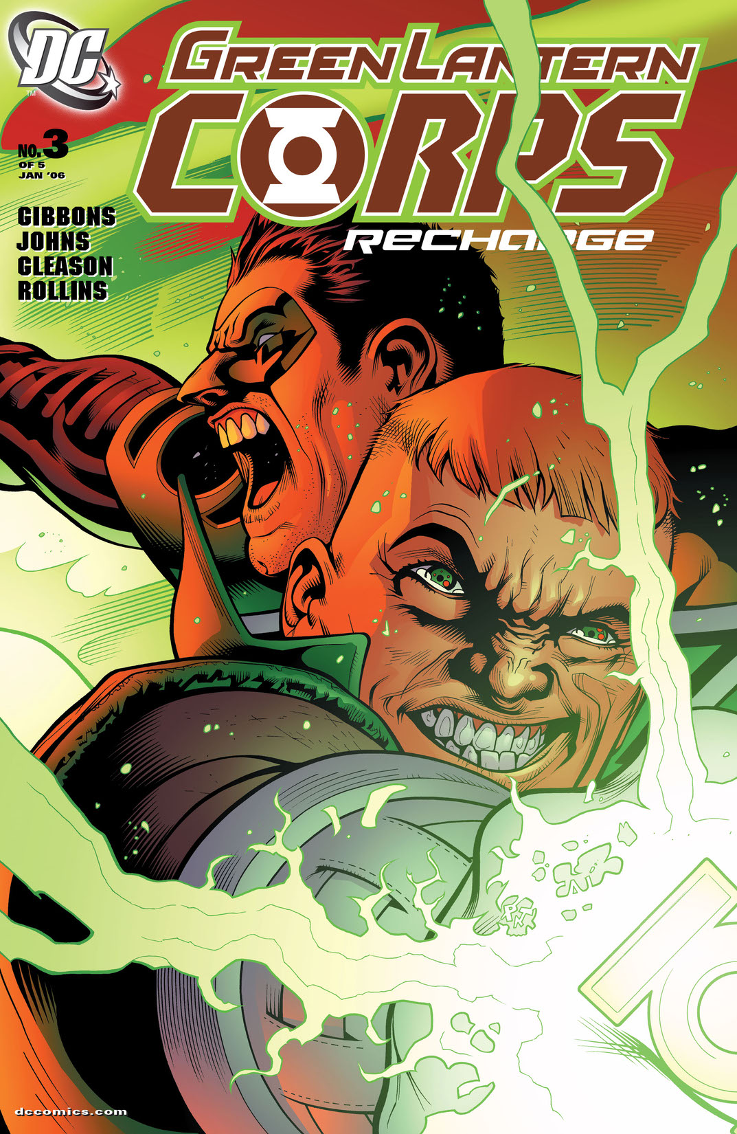 Green Lantern Corps: Recharge #3 preview images