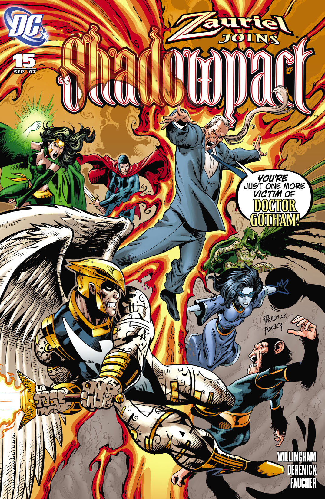 Shadowpact #15 preview images