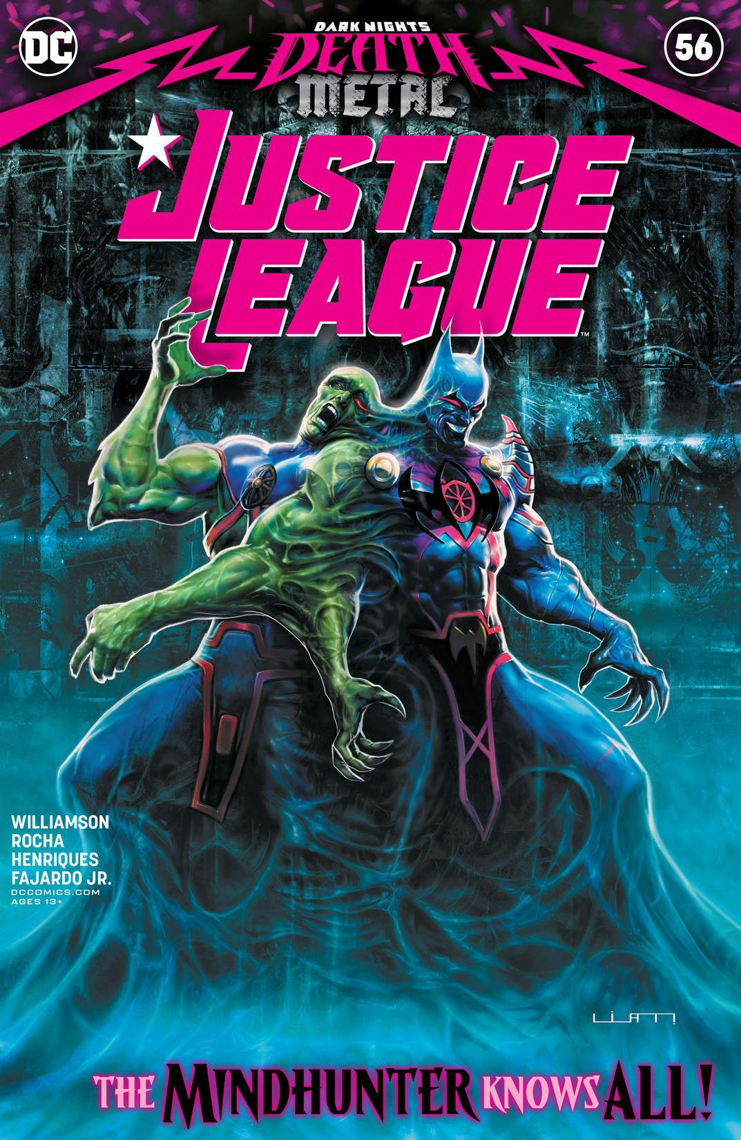 Justice League (2018-) #56 preview images
