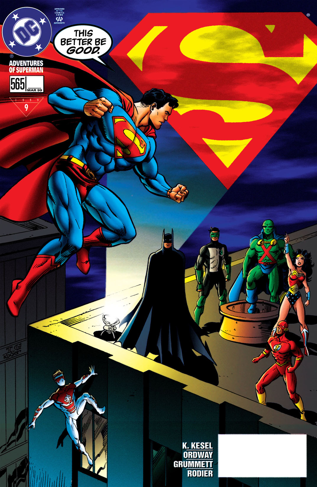 Adventures of Superman (1987-2006) #565 preview images