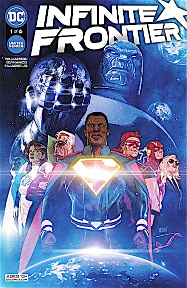 Infinite Frontier #1 preview images