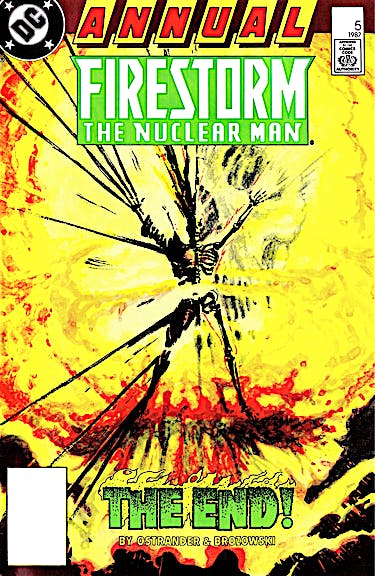 Firestorm: The Nuclear Man Annual #5 preview images