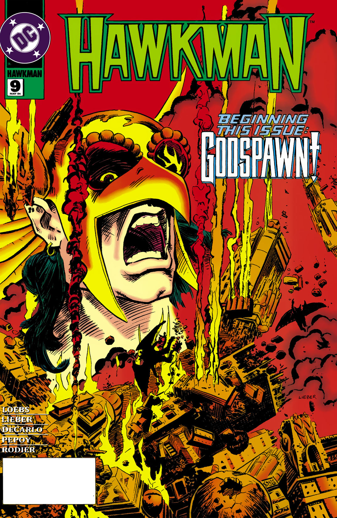 Hawkman (1993-) #9 preview images