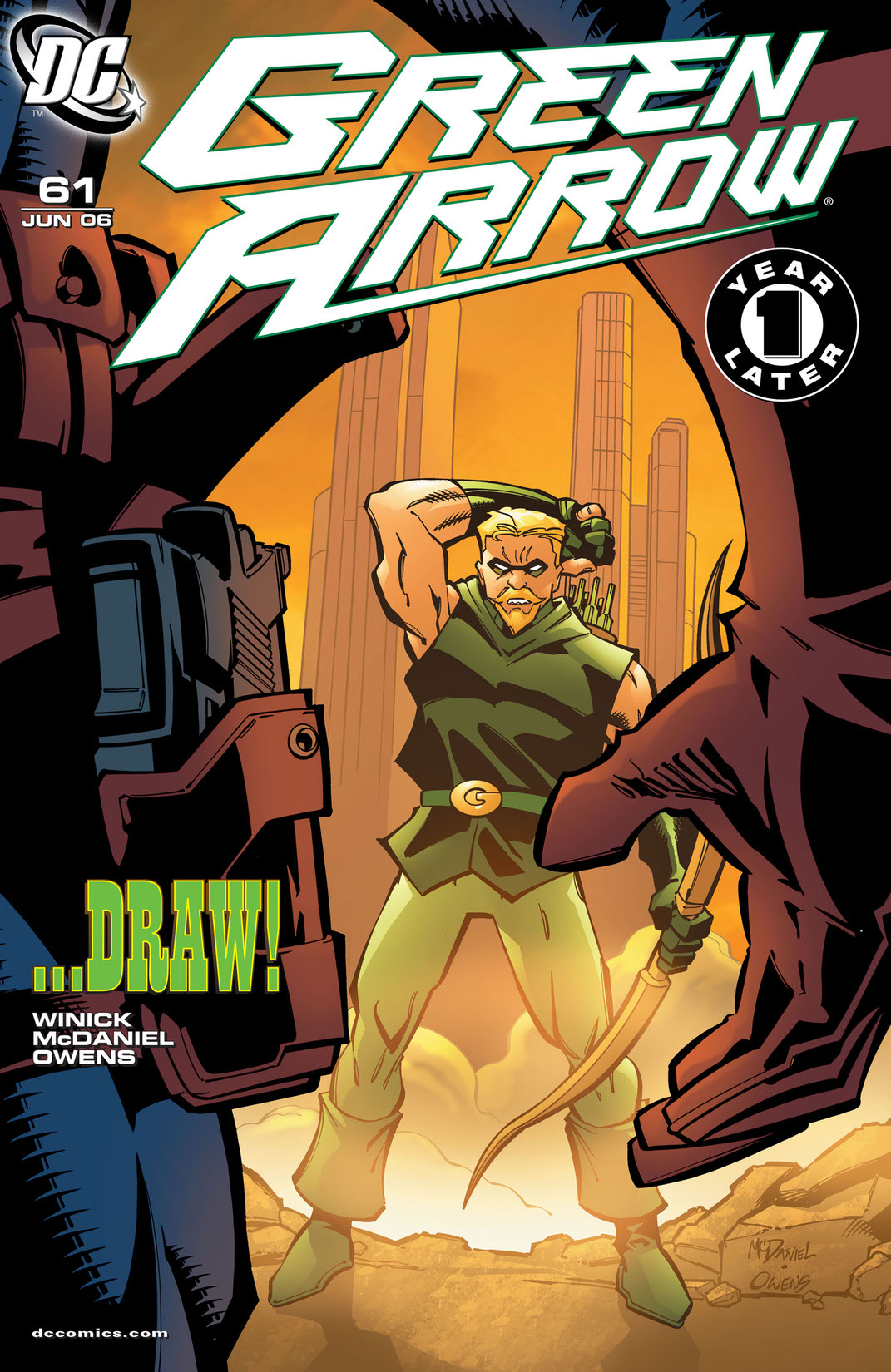 Green Arrow (2001-) #61 preview images