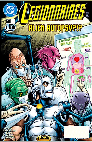 Legionnaires #58 preview images