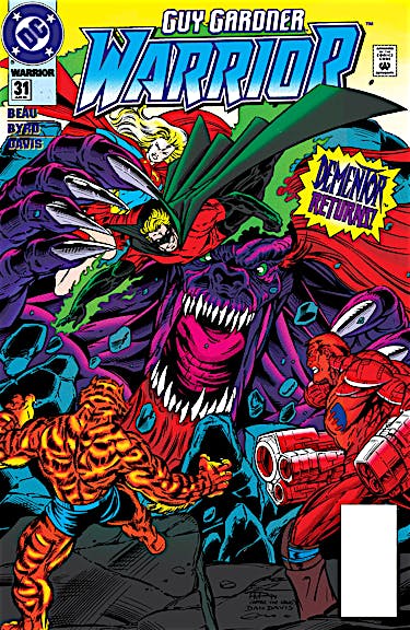 Guy Gardner: Warrior #31 preview images