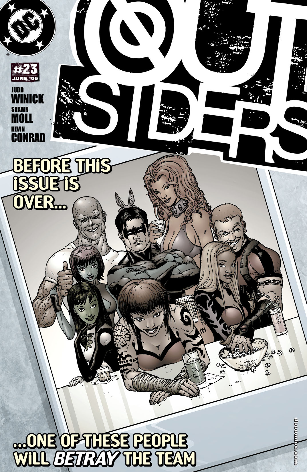 Outsiders (2003-) #23 preview images