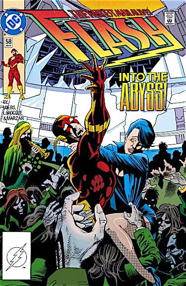 The Flash (1987-2009) #58 preview images