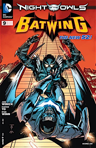 Batwing #9 preview images