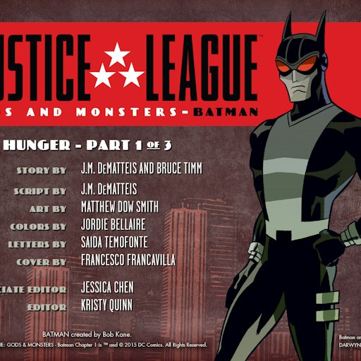 Justice League: Gods & Monsters - Batman series preview1