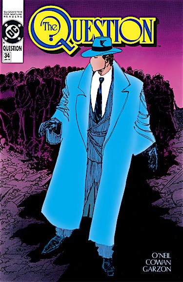 The Question (1986-2010) #34 preview images