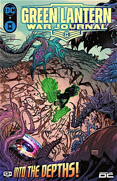 Green Lantern: War Journal #7 preview images