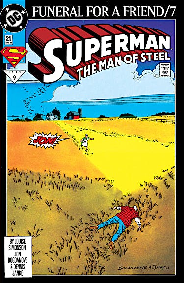 Superman: The Man of Steel #21 preview images