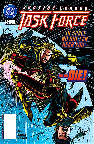 Justice League Task Force #32 preview images