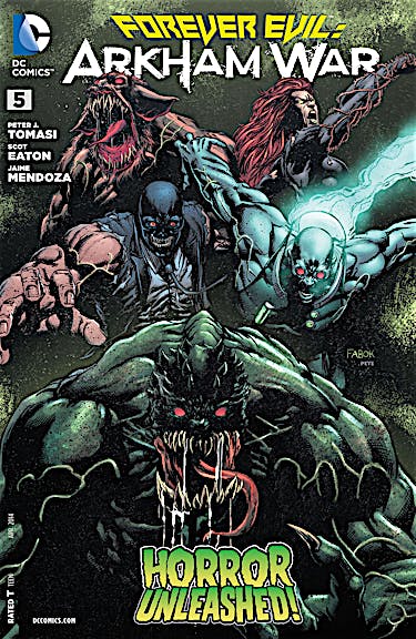 Forever Evil: Arkham War #5 preview images