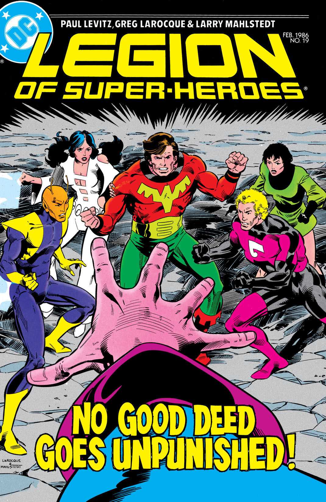 Legion of Super-Heroes (1984-) #19 preview images