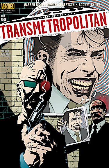 Transmetropolitan #15 preview images