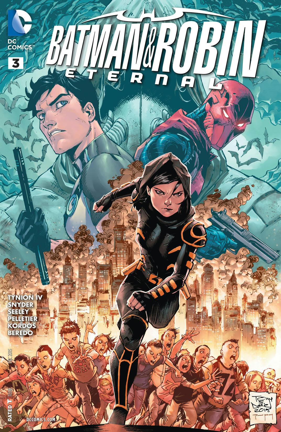 Batman & Robin Eternal #3 preview images