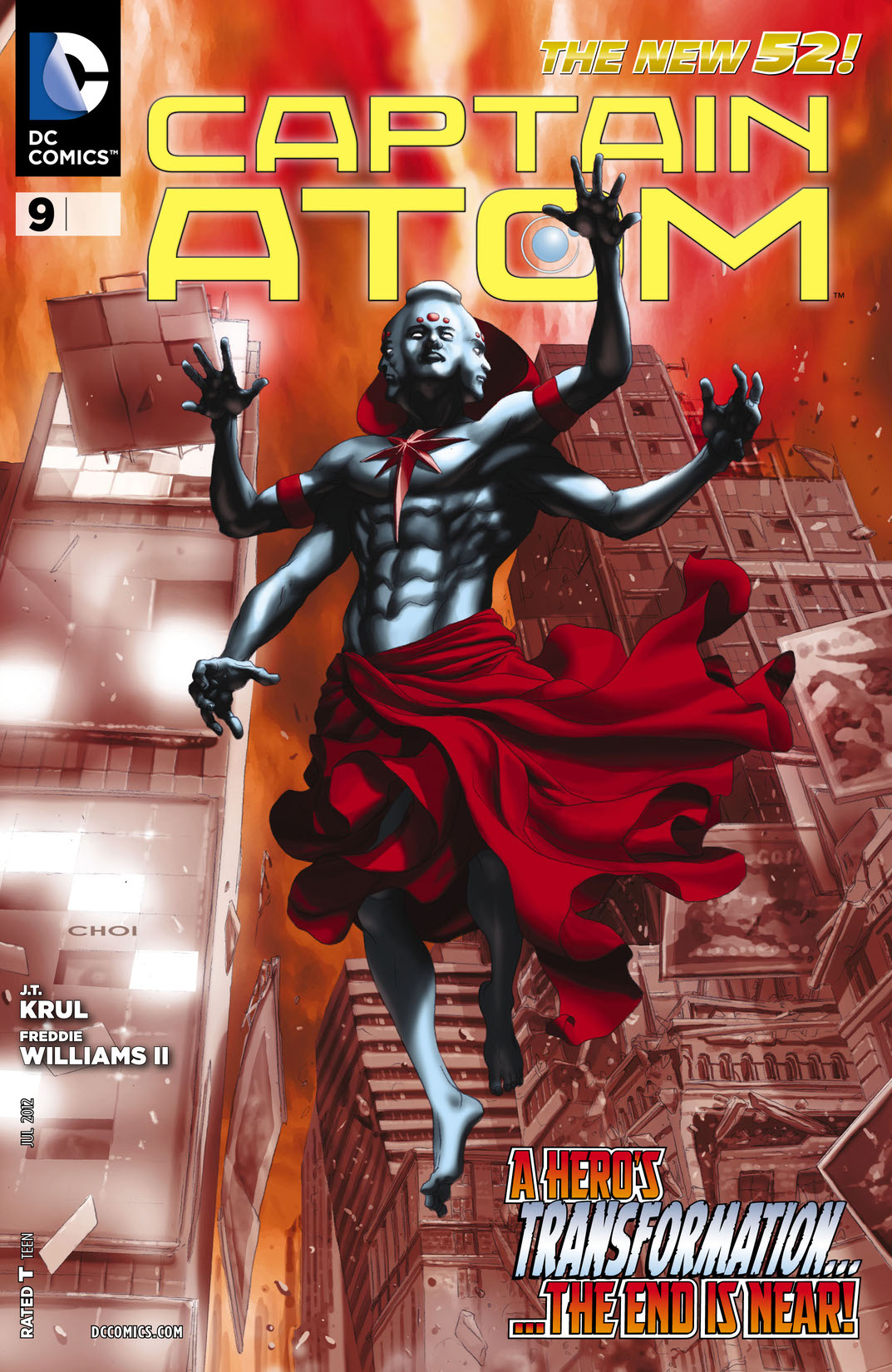 Captain Atom (2011-) #9 preview images
