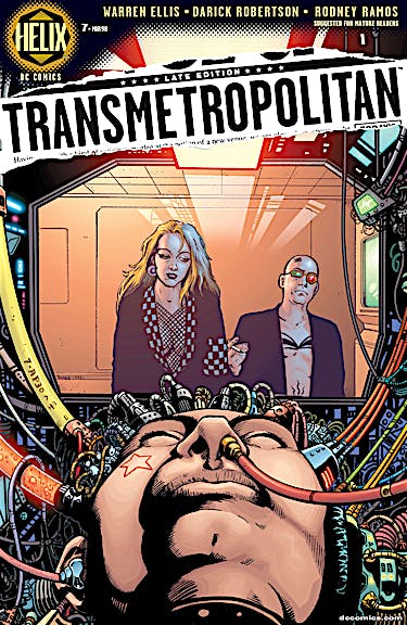 Transmetropolitan #7 preview images