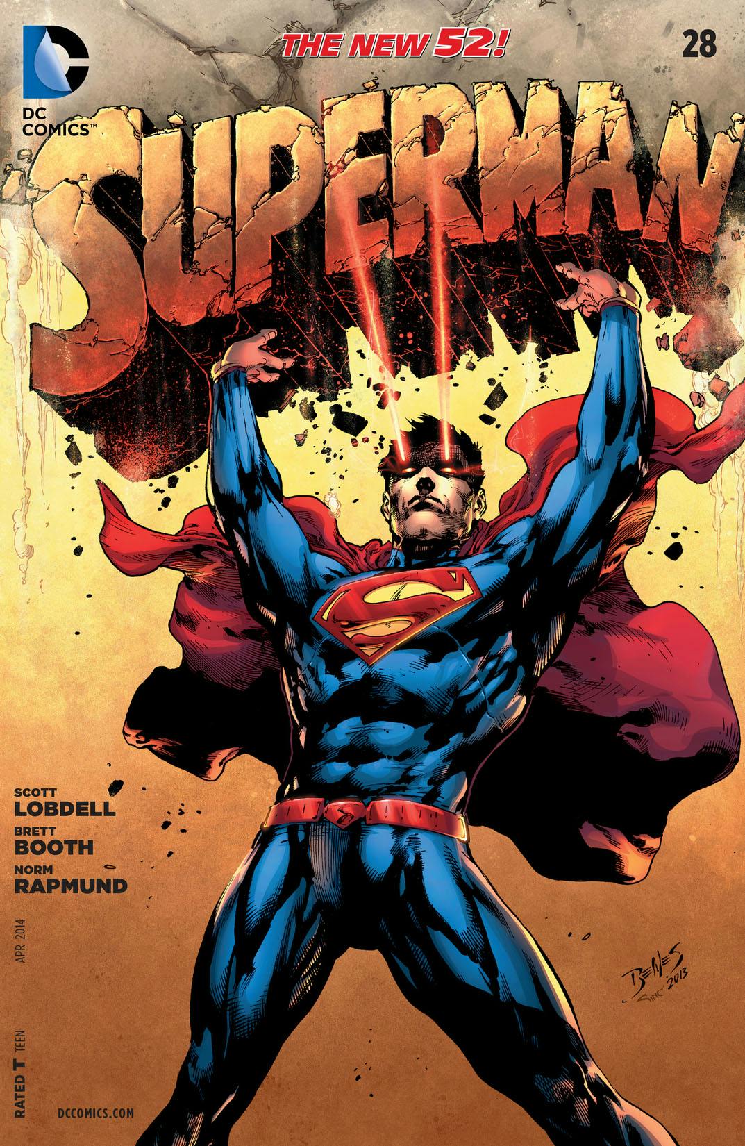 Superman (2011-) #28 preview images