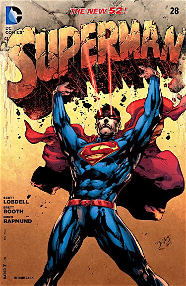 Superman (2011-) #28 preview images