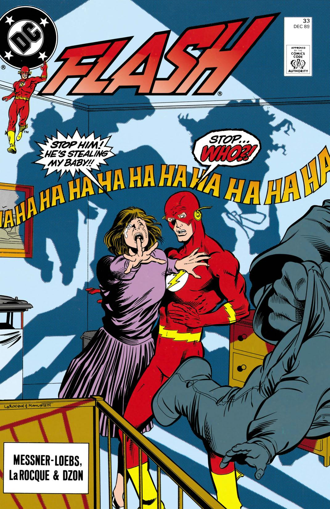 The Flash (1987-2009) #33 preview images