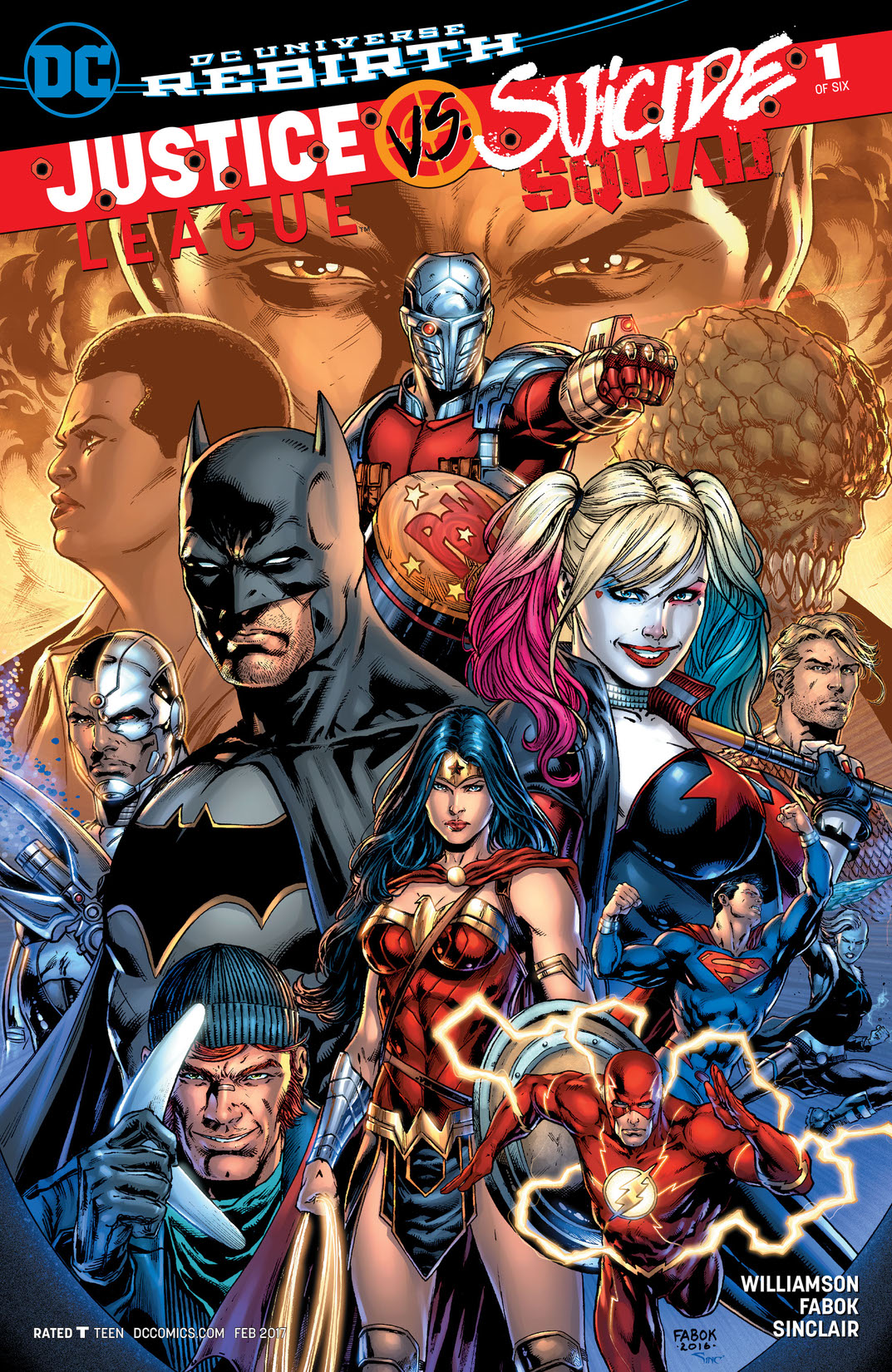 Justice League vs. Suicide Squad #1 preview images