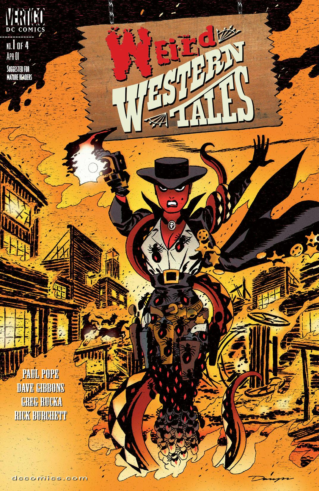 Weird Western Tales #1 preview images