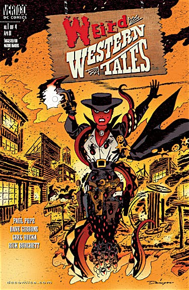Weird Western Tales #1 preview images