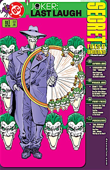 Joker: Last Laugh Secret Files #1 preview images