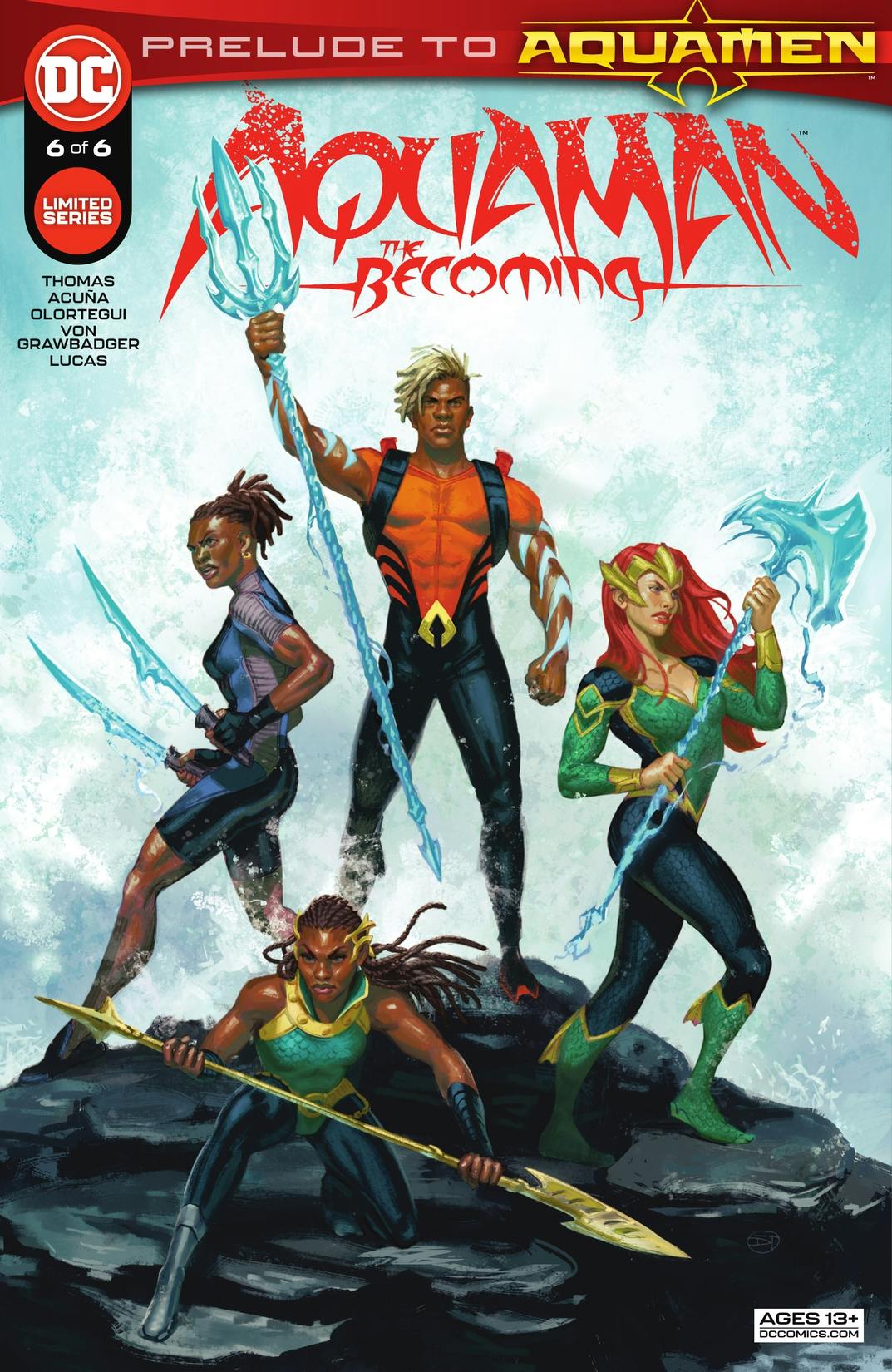 Aquaman: The Becoming #6 preview images