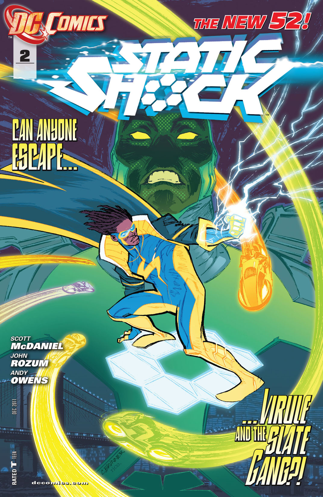 Static Shock #2 preview images
